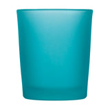20 Pack Turquoise Frosted Glass Votive Tealight Candle Holders House Party Centerpiece Xmas Wedding Decor Glass Candlestick Party Decorations Bridal Baby Shower Event