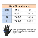 Full Finger MTB Gloves Medium Sizefor Mountain Road Bike Breathable Red Rockbros Unisex Device Friendly Finger Material Anti Slip - 45-Degree Angle