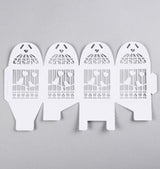 Charming White Dove-Themed Wedding Favor Boxes - Set of 10