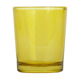 20 Pack Yellow Glass Votive Candle Holders Table Centreoieces  Xmas Wedding Anniversary Event Recption Party Function or Home Decor - Top-Down View