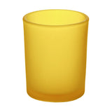 40 Bulk Yellow Frosted Glass Votive Candle Holders Table Centreoieces Xmas Wedding Anniversary Event Recption Party Function or Home Decor