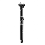 Adjustable ZOOM Mountain Bike Dropper Seatpost - 31.6mm Diameter, 100mm Travel with Internal Cable Routing - Rear View
