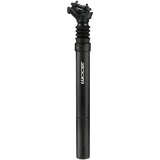 ZOOM 31.6mm Adjustable Suspension Seatpost for MTB and Road Bikes - Lightweight Aluminum Shock Absorber in Black - Side View