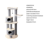 HONEYPOTCAT Majestic Reinforced Multi-Level Cat Tree  - 165cm - 45-Degree Angle