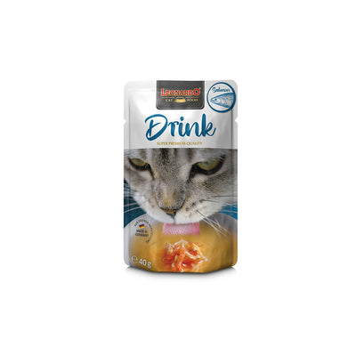 LEONARDO Drink with Salmon Wet Cat Food 40gx20