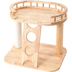 HONEYPOTCAT MZ Happy Steps Wooden Cat Tree - 53cm