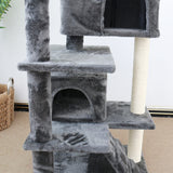 CATIO Chipboard Flannel Cat Scratching Tree - Abstract Deluxe 50x50x127cm - Extra Image