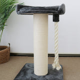 CATIO Cat Scratching Pole with Stand - Regal (Extra Thick) 60x60x96cm - Top-Down View