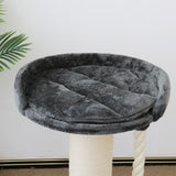 CATIO Cat Scratching Pole with Stand - Regal (Extra Thick) 60x60x96cm - Rear View