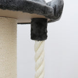 CATIO Cat Scratching Pole with Stand - Regal (Extra Thick) 60x60x96cm - Close-Up Angle