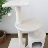 CATIO Tranquility Abode Scratching Post 40x40x119cm - Front View
