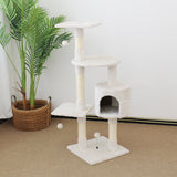 CATIO Tranquility Abode Scratching Post 40x40x119cm - Low Angle