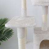 CATIO Tranquility Condo Scratching Post 50x50x174cm - Front View