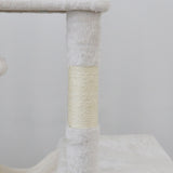 CATIO Tranquility Condo Scratching Post 50x50x174cm - Low Angle