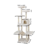 CATIO Tranquility Condo Scratching Post 50x50x174cm - Extra Image