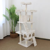 CATIO Tranquility Palace Scratching Post 50x50x171cm - Side View