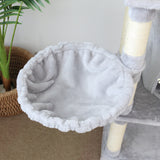 CATIO Cat Scratching Tree Supreme Condo 136cm - Top-Down View