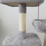 CATIO Cat Scratching Tree Supreme Palace -145 cm - Rear View