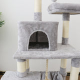CATIO Cat Scratching Tree Supreme Palace -145 cm - Close-Up Angle