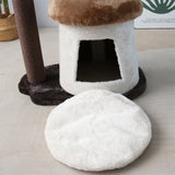 CATIO Cat House With Enchanted Flower Cat Scratching Tree - Front View