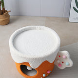 CATIO Cake Cup Cat House - Side View