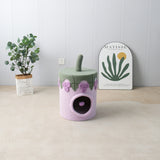 CATIO Purple Grape Cat House - Front View