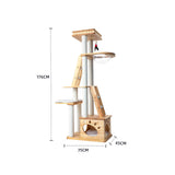 HONEYPOTCAT Majestic Wood Retreat - 176cm - Front View