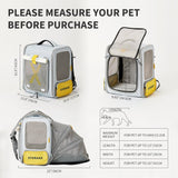 PETKIT Breezy xZONE Pet Carrier - Blue - Top-Down View