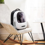 PETKIT Evertravel- Cat Backpack- White - Front View