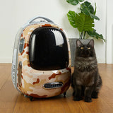 PETKIT Breezy 2 - Smart Cat Backpack - Desert Camon - Front View
