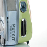 PETKIT Breezy 2 - Smart Cat Backpack - Green - Top-Down View