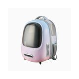 PETKIT Breezy 2 - Smart Cat Backpack - Pink - Top-Down View