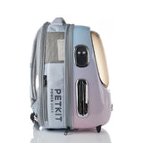 PETKIT Breezy 2 - Smart Cat Backpack - Pink - Rear View