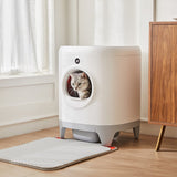 PETKIT Pura X Automated Self-Clean Cat Litter Box - Top-Down View