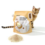 ZODIAC Natural Way Walnut Shell & Cassava Cat Litter 2.5Kgx4 - Front View