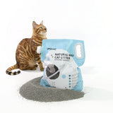 ZODIAC Natural Way Superfine Bentonite Cat Litter 4.5Kg - Side View