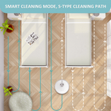 Tesvor S6 Turbo Robot Vacuum Cleaner Mop With Laser Navigation 4000Pa - 45-Degree Angle