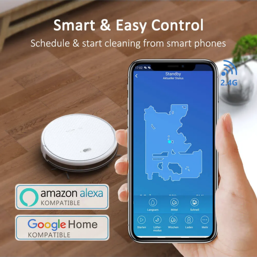 Tesvor X500 Pro Smart Robot Vacuum and Mop with Advanced Navigation