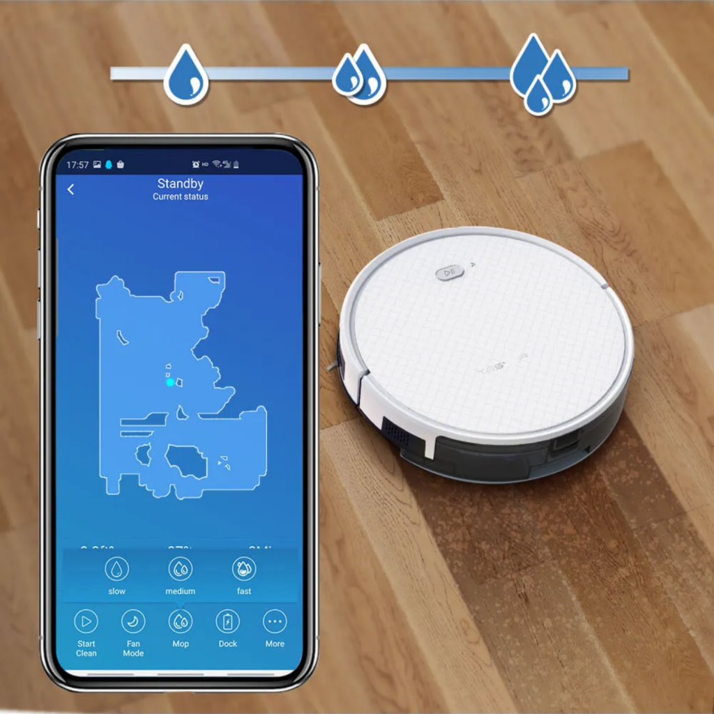 Tesvor X500 Pro Smart Robot Vacuum and Mop with Advanced Navigation