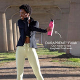 Corkcicle Sport Canteen - 600ml Matte Black - Top-Down View