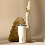 Corkcicle Tumbler - 750ml Oat Milk - Top-Down View