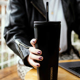 Corkcicle Cold Cup - 750ml Gloss White - Side View