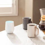 Corkcicle Mug - 500ml Gloss White - Top-Down View