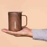 Corkcicle Mug - 500ml Gloss White - 45-Degree Angle
