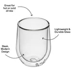 Corkcicle Glass Stemless - Double Pack - Clear