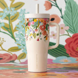 Corkcicle Cruiser - 1.2ltr Rifle Paper - Garden Party Cream - Front View