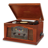 Crosley Lancaster Turntable With Bluetooth - Paprika - Front View