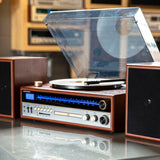 Crosley 1975T Vinyl Record Turntable Player - 45-Degree Angle