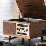 Crosley Serenade 8 in 1 Record Player - Side View