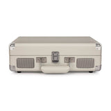 Crosley Cruiser Bluetooth Portable Turntable - White Sands + Bundled Crosley Record Storage Display Stand